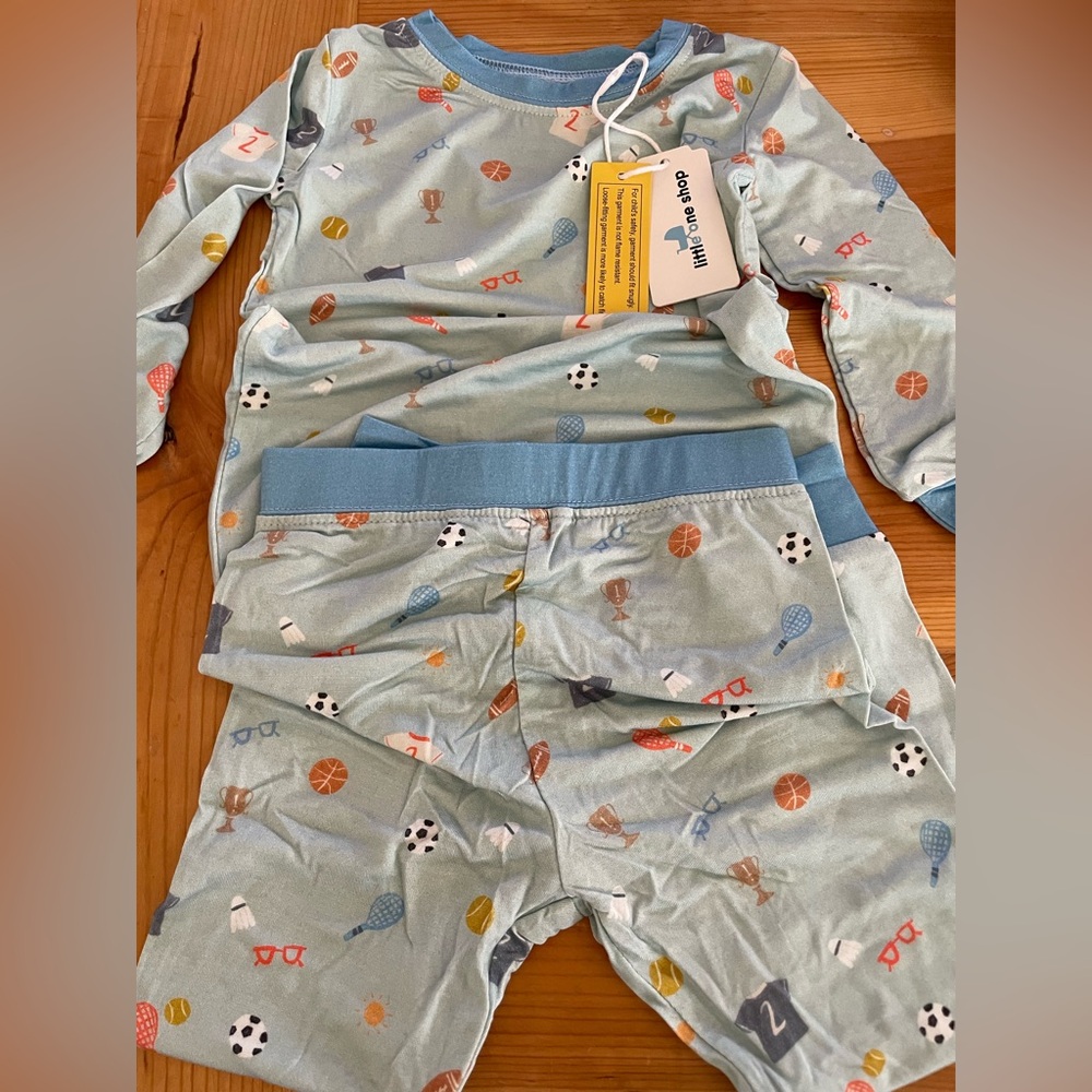 Lucky sports Bamboo pajama set nwt